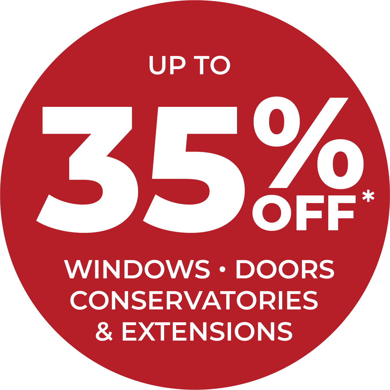 Up to 35% off