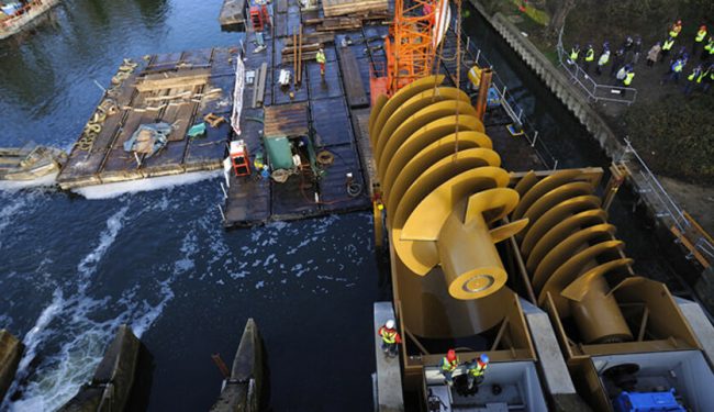 Romney Hydro-power Installation