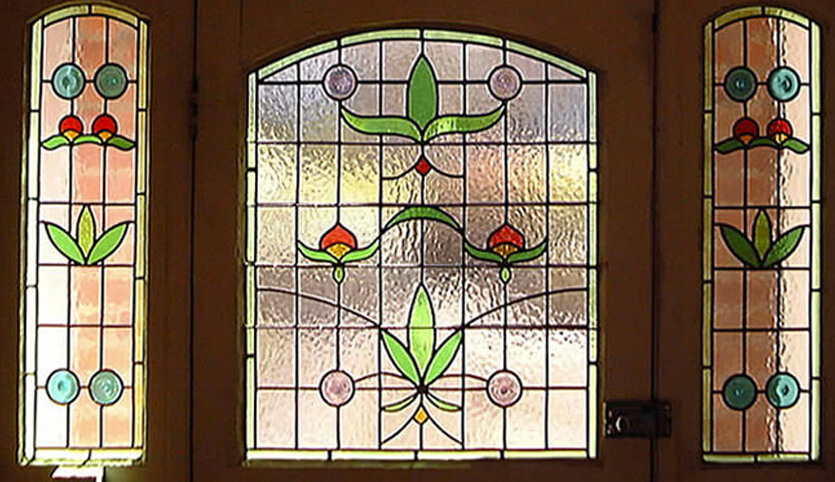 Door stained glass