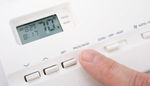 Heating control panel