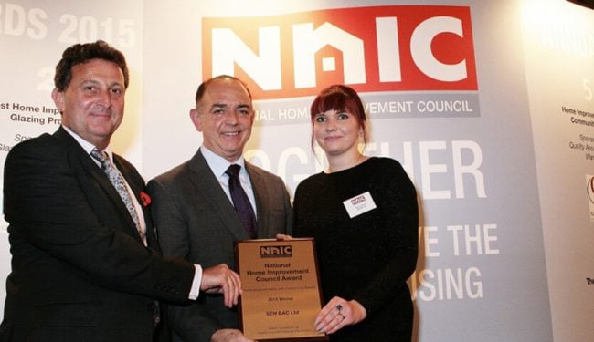 SEHBAC Win in ‘Home Improvements with Community Benefit Category’ at NHIC Awards