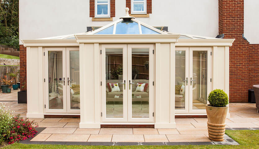 Cream uPVC Loggia conservatory