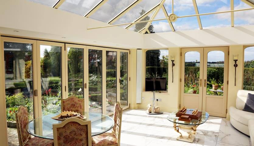 Cream Loggia conservatory interior view