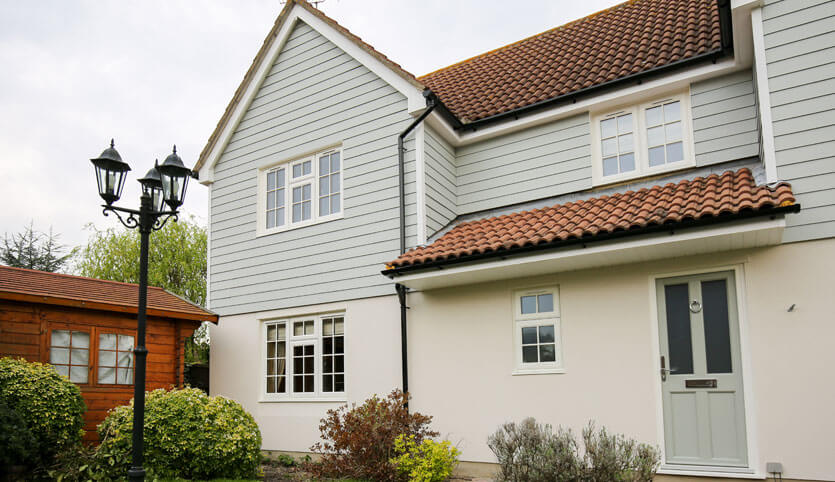 Replacement window installation for large home