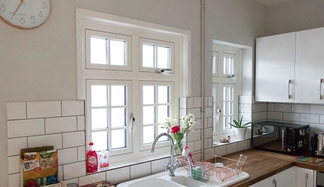 How to clean UPVC window frames, glass, sills & more!