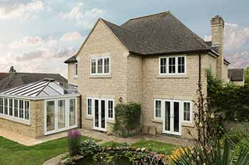 Large stone house in Ipswich with new double glazing