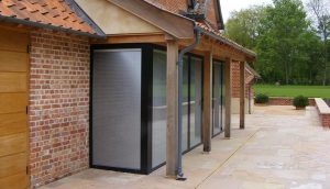 Integral blinds in Bi-Fold doors