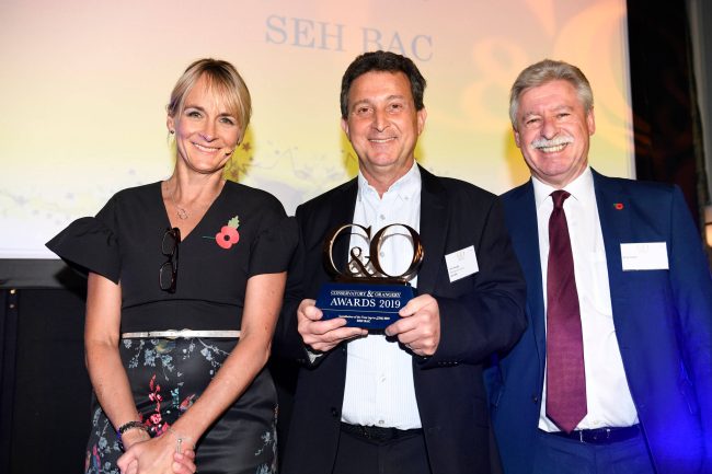 Challenging installation secures major industry award for the SEHBAC team