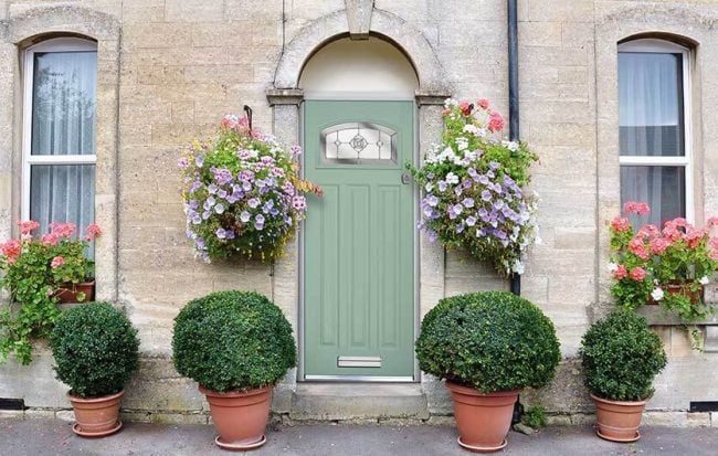 What type of front door is the most energy efficient?