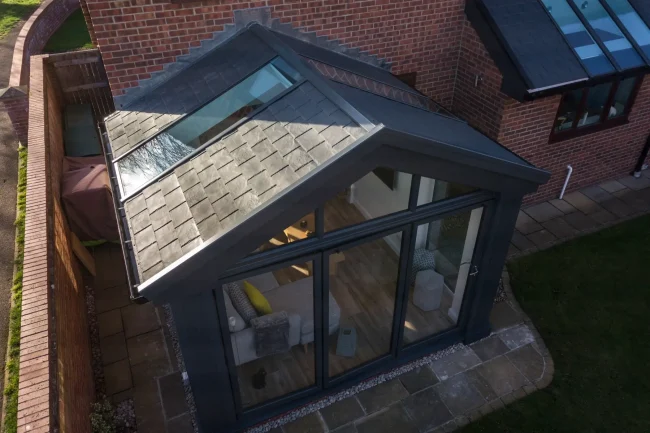 The main types of conservatory roof materials
