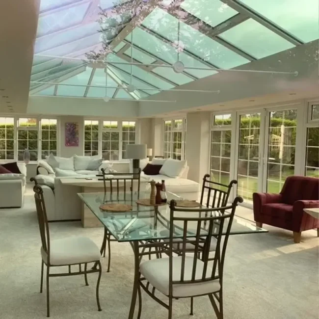 Award-winning hybrid orangery installation in Westoning, Bedfordshire