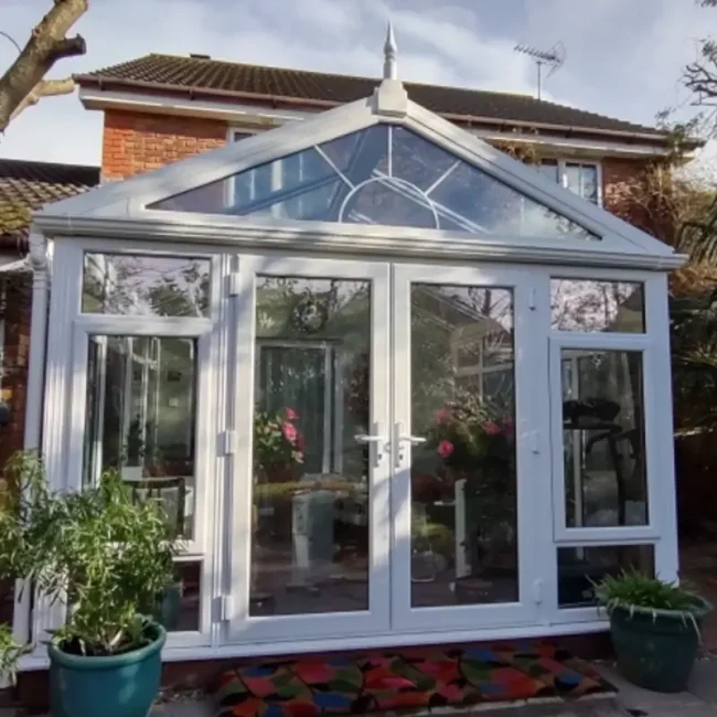 Making a big impression with a small conservatory in Suffolk