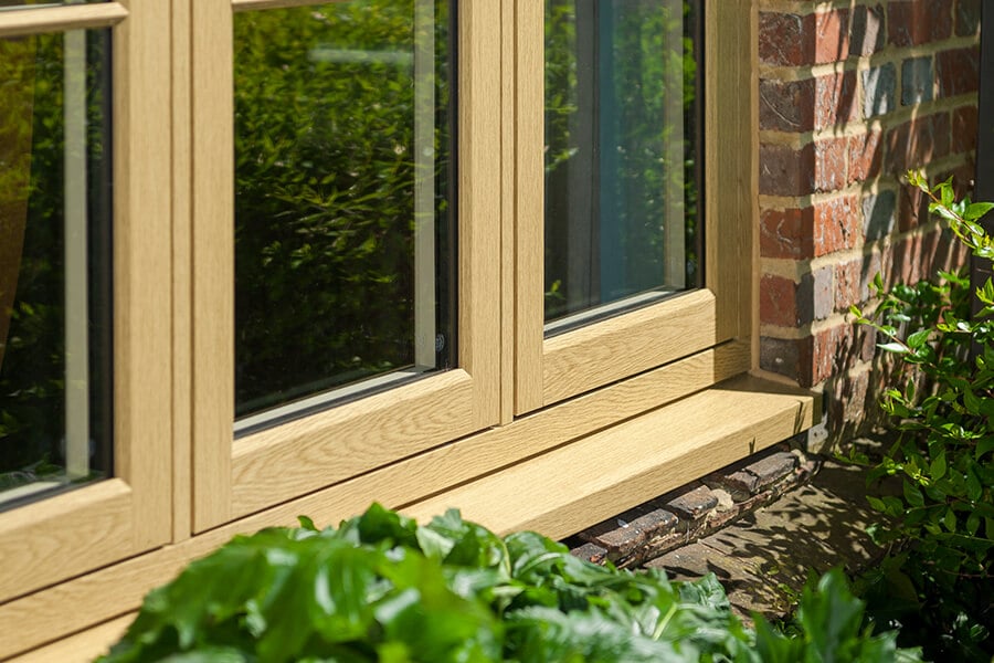 Close up of Residence 9 window