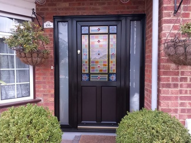 uPVC front and back doors