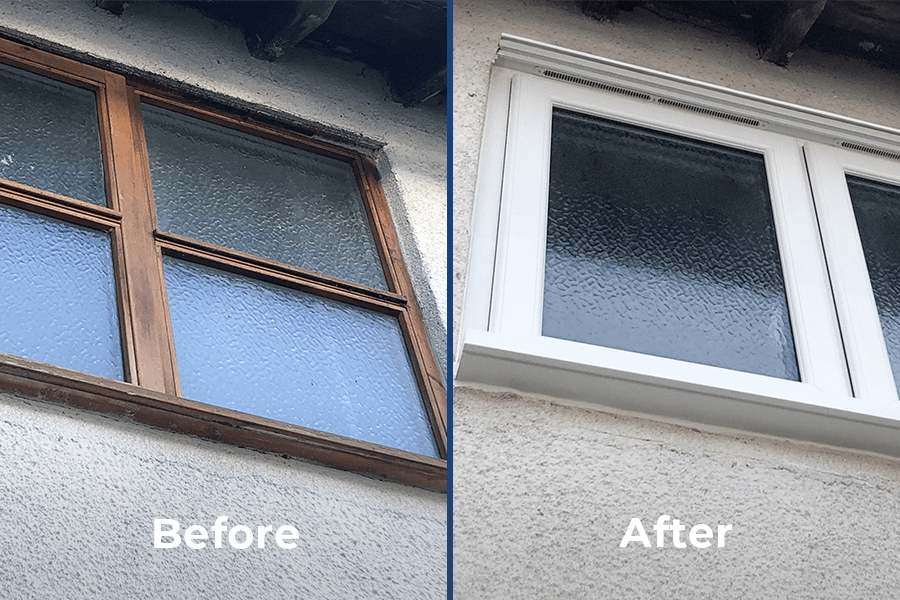 before after windows