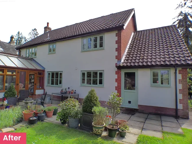 The glazing’s amazing. The service sparkles too.