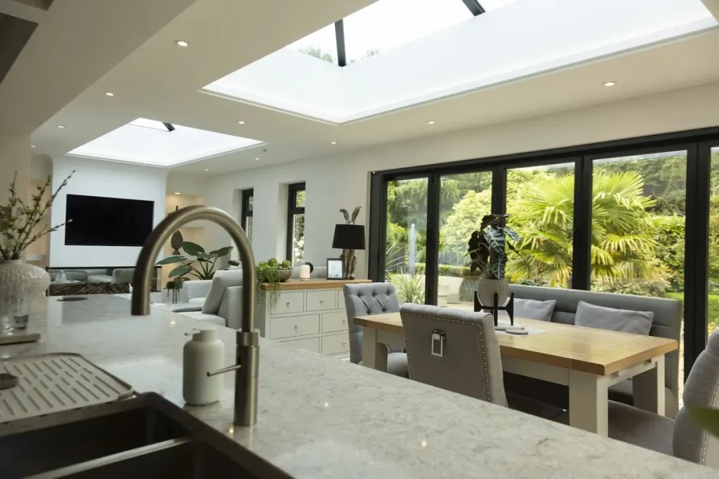 Kitchen Flat Roof Modern Extension