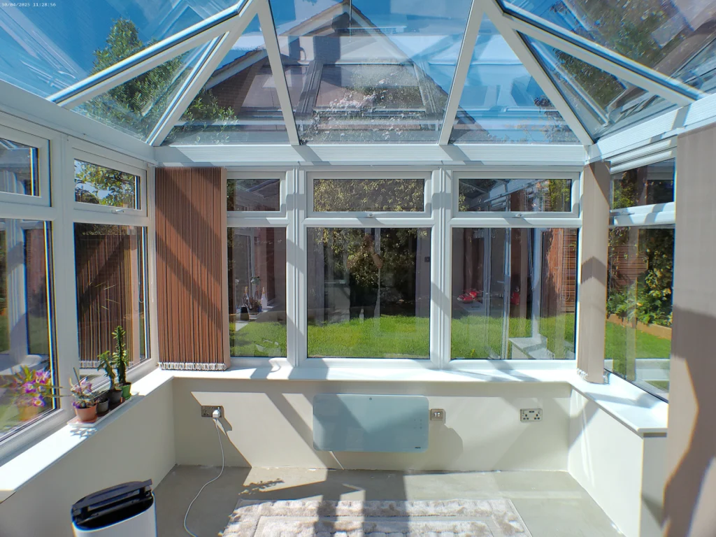 Mr and Mrs Mooney's White Conservatory