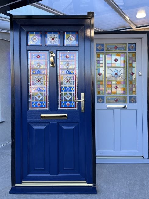 uPVC front and back doors