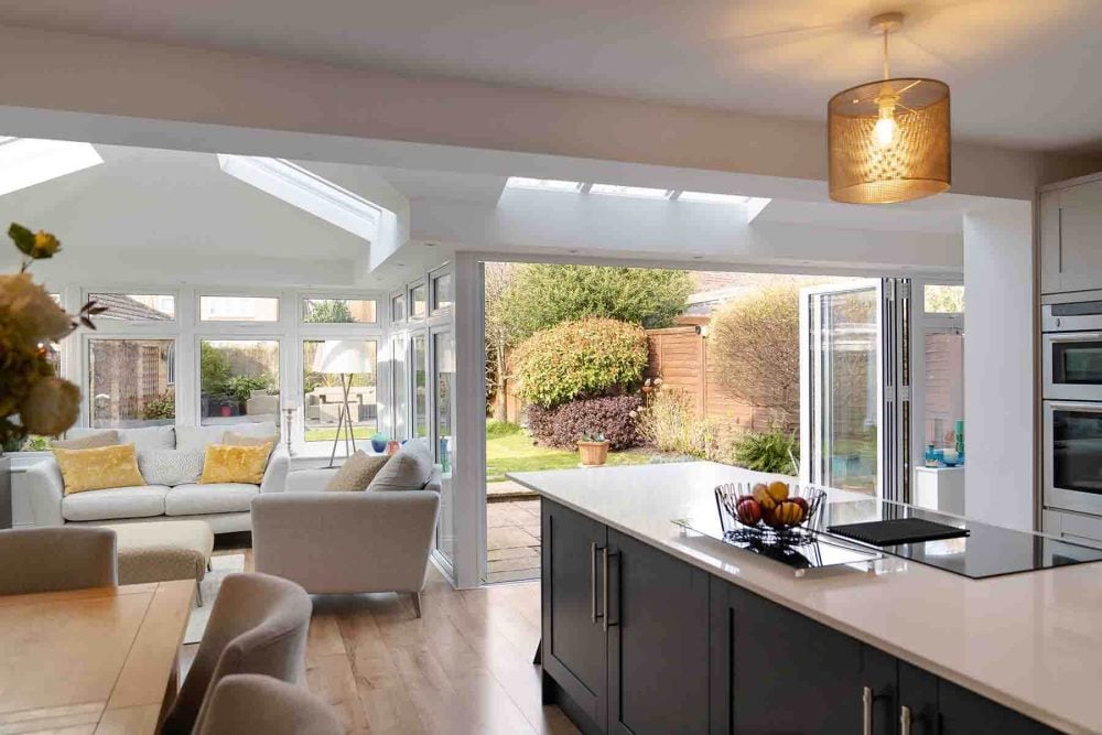 double glazing home extension