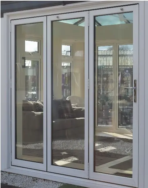Aluminium Bi-folds – White Smooth – Aluminium Bi-folds