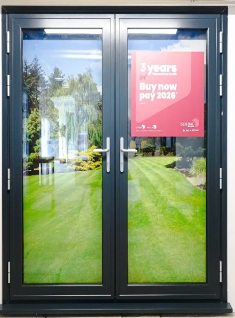 Aluminium French Doors – Antheracite Grey – French Doors