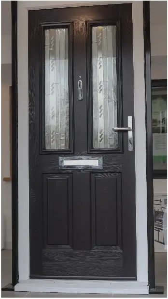 Balmoral Door – Black – Whitmore