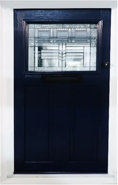 Balmoral Door – Blue – Axwell – Oak Parl