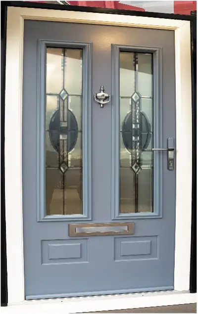 Balmoral Door – French Grey – Aston – Reflections