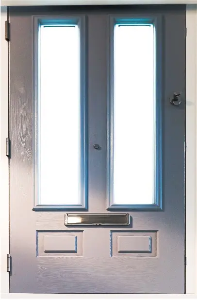 Balmoral Door – French Grey – Aston – Victorian Boarder