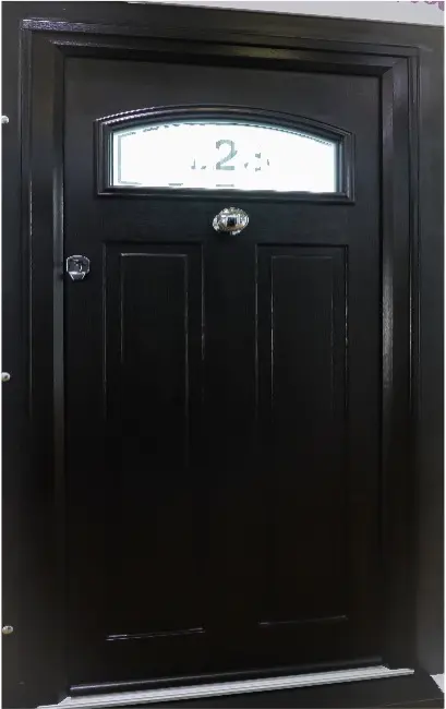 Balmoral Door – Schwarzbraun – Harlington