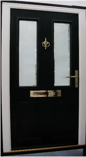 Balmoral Door – Sleek Skin Green – Whitmore