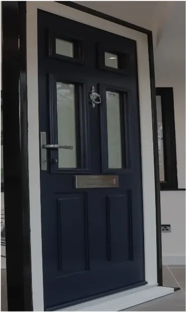 Balmoral Sleek Skin Door – Blue – Middleton
