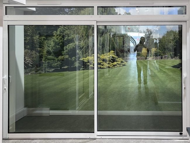 Aluminium Patio Doors – White Smooth – Aluminium SlimLine Patio Doors