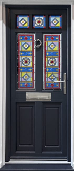 Suffolk Doors – Steel Blue – Victorian