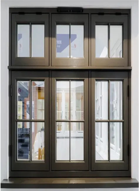 Heritage R9 Windows – Corse Lawn Foil – Flush sash