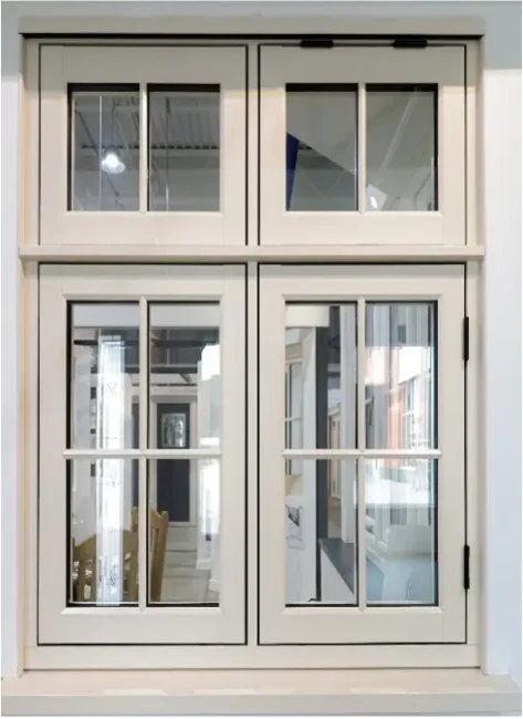 Heritage R9 Windows – Cream Foil – Flush sash