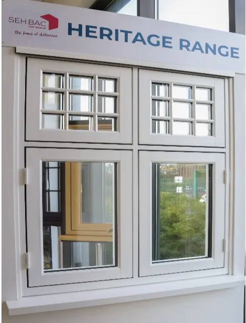 Heritage R9 Windows – White Foil – Dummy Vents