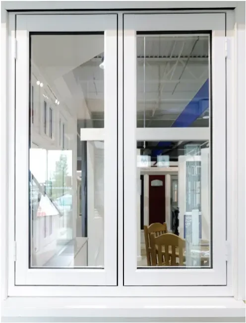 Heritage R9 Windows – White Foil – Flush sash – Clear Eco-MAX
