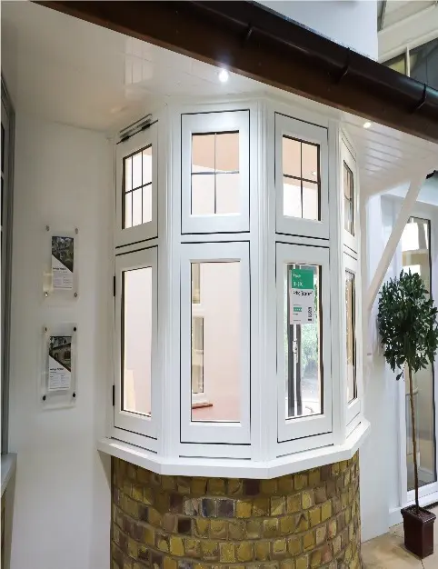 Heritage R9 Windows – White Foil – Flush sash – Edwardian Lead