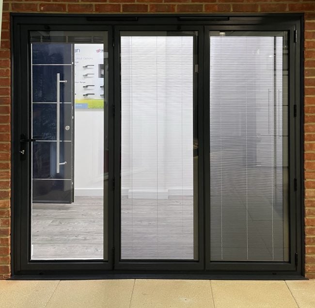 Aluminium SlimLine  Bi-folds – Anthracite Grey – Bi-folds