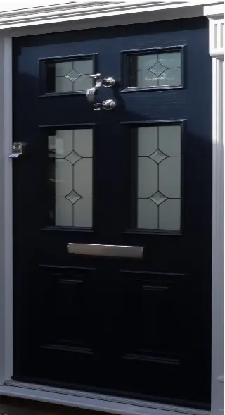 Meridian Door – Blue – Georgian
