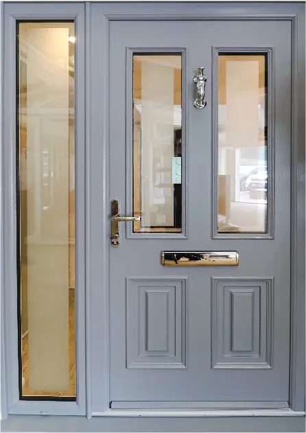 Meridian Door – Silver Grey – Palermo