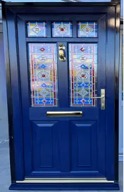 Suffolk Doors – Steel Blue – Victorian