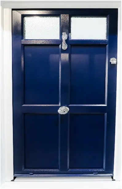 Suffolk Doors – Steel Blue – Lavenham 2