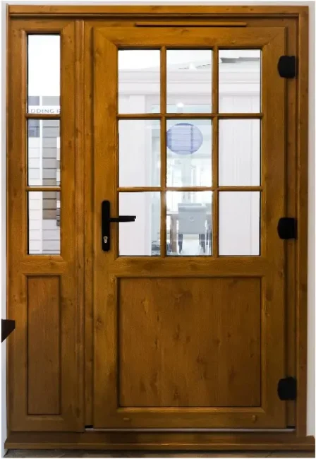 Windsor Doors – Irish Oak – Chamfered sash