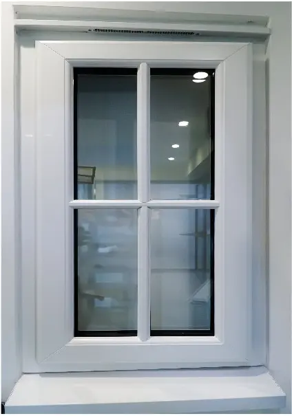Windsor Windows – White Smooth – Sculptured Sash – Authentic Bars