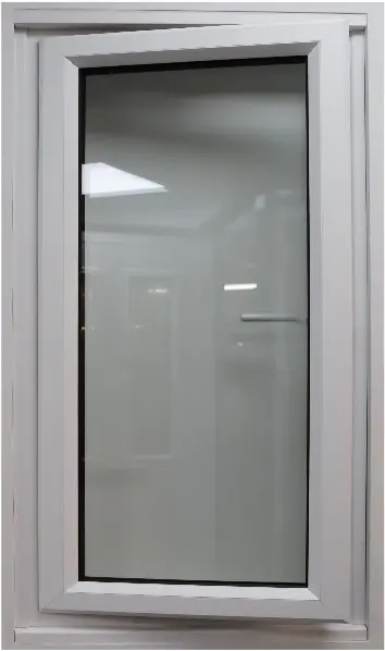 Aluminium Windows – White Smooth – Chamfered sash