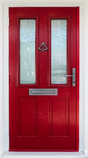 Balmoral Door – Red – Whitmore
