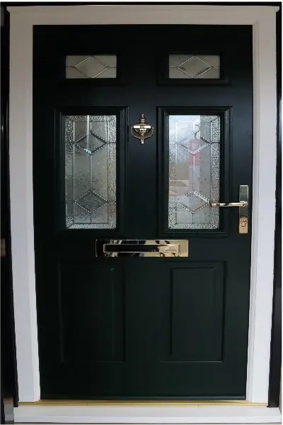 Balmoral Door – Sleek Skin Green – Middleton